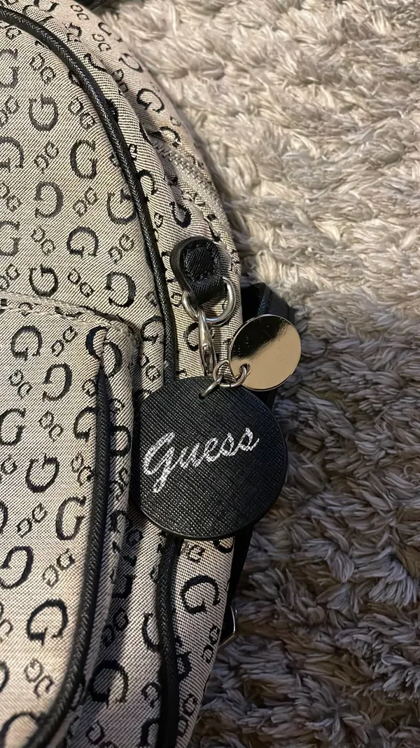 Guess gray/black Mini Backpack - Image 5