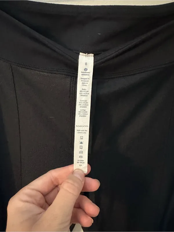 Lululemon Shine trouser black 8 medium - Image 3
