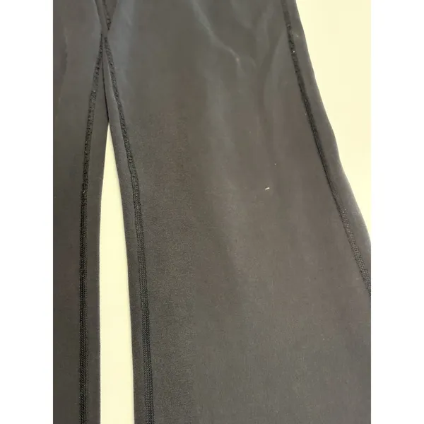 Nike Women Dri-FIT Yoga Pants | Wide Leg Black Athletic Lounge | Medium - Image 4