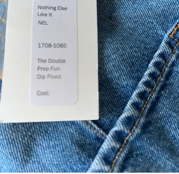 MOTHER Denim The Double Prep Fun Dip Flood Jeans  - Image 5