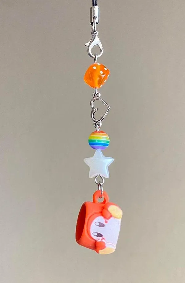 Handmade Kawaii game anime mug phone strap/bag charm/keychain/room&car decor🧡 - Image 3