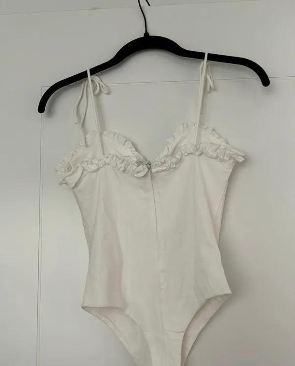 superdown White  Bodysuit - Image 2