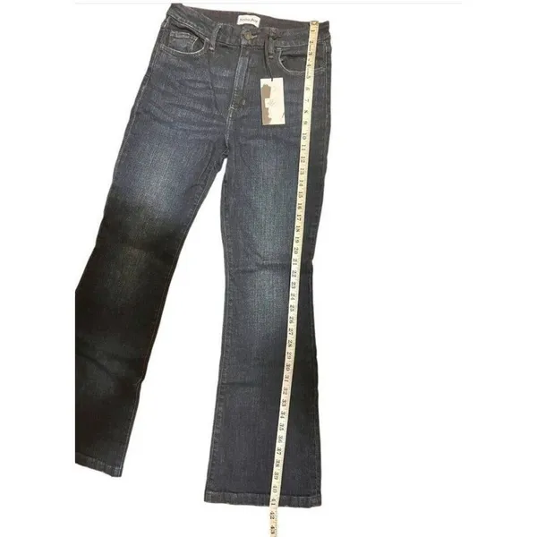 Studio Blue NWT Women Size 28 Boot Cut Flare Denim Jean Boho Western Festival - Image 4