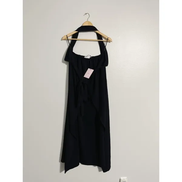 Hello Molly New ! Dedicated Song Beachy Halter Wrap Dress - Image 6