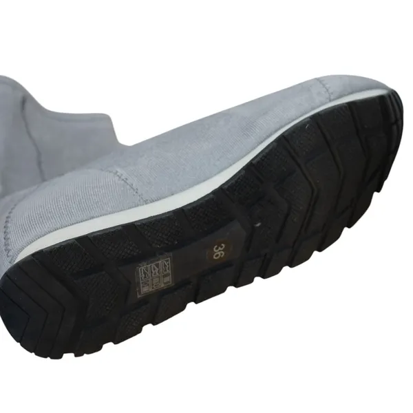 Free People Astral Sneaker Boot Mid-Calf Gray Size 36‎ Womens Knit Fabric Rubber - Image 10