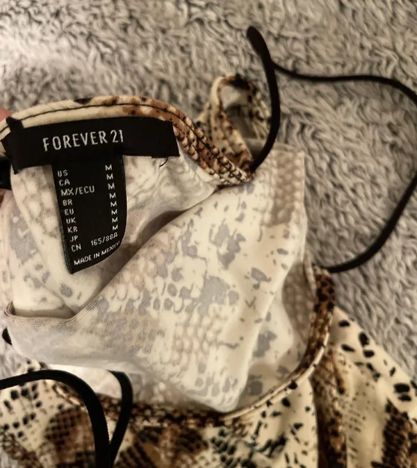 Forever 21 snakeskin bodysuit - Image 2