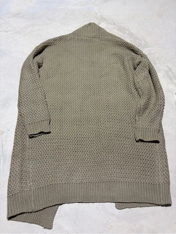POL chunky Knit long Cardigan Sweater medium - Image 7