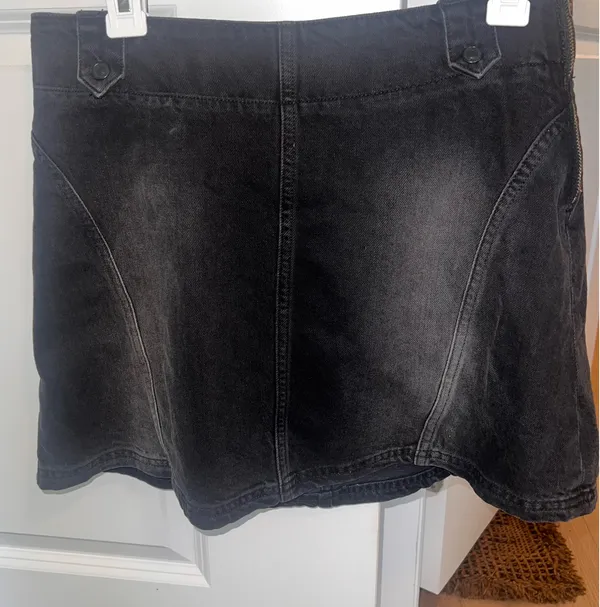 We The Free Skirt Denim Black - Image 2