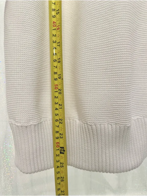 Aerie Offline Waffle Knit Quarter Zip - White - Image 7