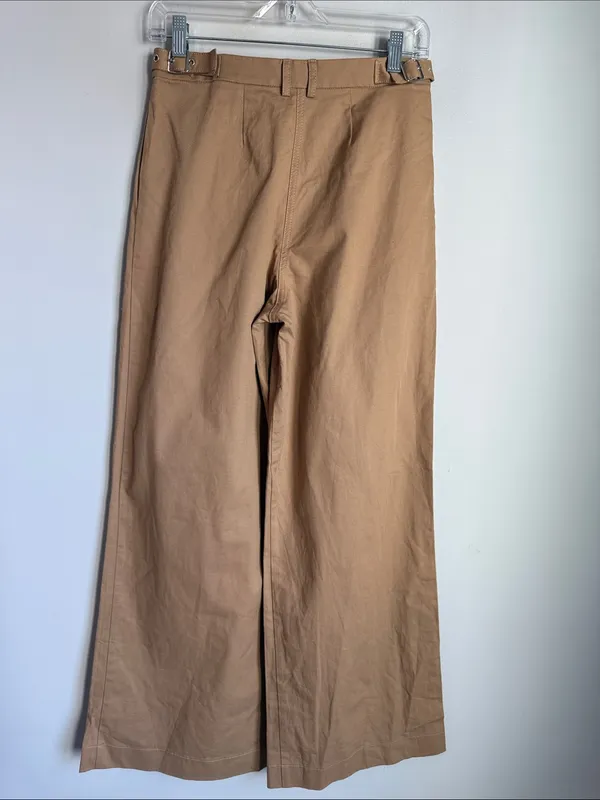 Abercrombie & Fitch Women's Utility Tailored Wide Leg Pants 26L - Image 4