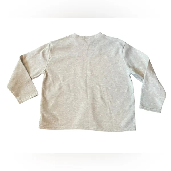 NWOT Jennifer Lauren Y2K Retro Bubble Letter Teach Academic Teacher Sweatshirt - Image 4