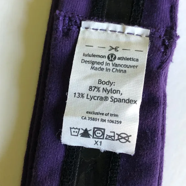 Lululemon Dense Purple Slipless Headband  - Image 6