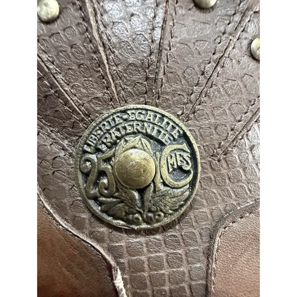 Vintage Mobility Sport Women’s Brown Leather Slouch Western Boots Metal Toe 7B - Image 7