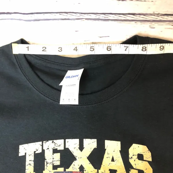 Gildan Texas Strong graphic tee T-Shirt Women’s Patriotic T-Shirt USA Flag Texas Pride - Image 8