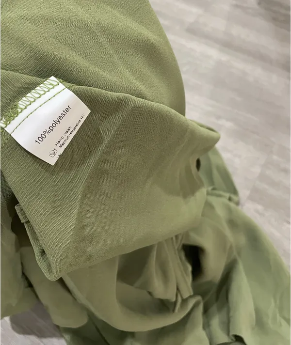 Green 2 piece long sleeves lounge set Size M - Image 5