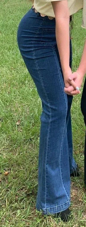 Copper Closet Flare Jeans - Image 2