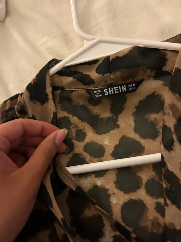Shein Cheetah Print Top - Image 4