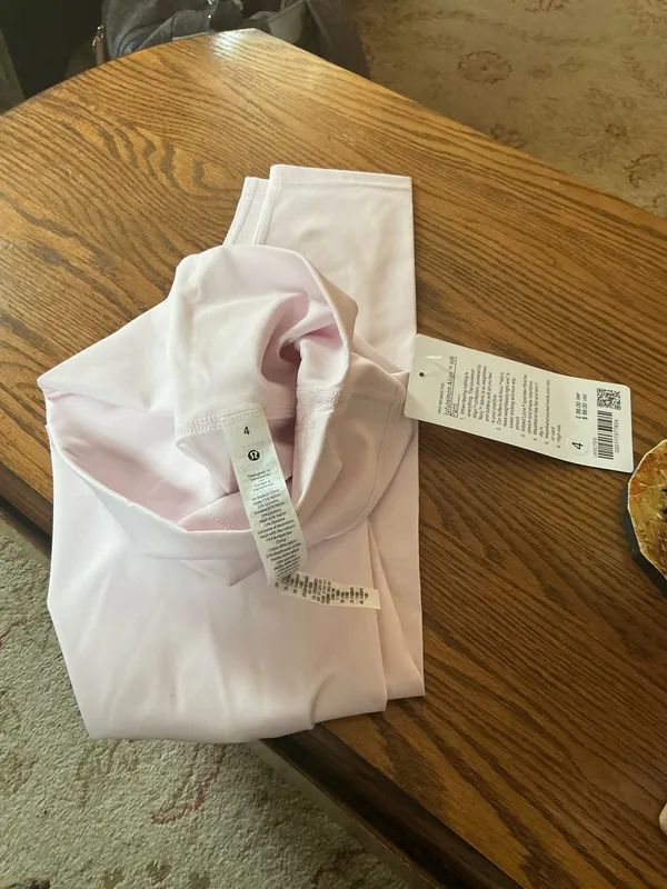 lululemon Align HR 28” leggings in Flush Pink Sz 4 NWT $98R - Image 8