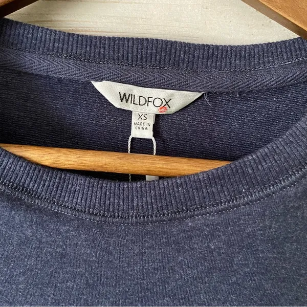 NWT Wildfox Social Pullover Sweatshirt XS - Image 4