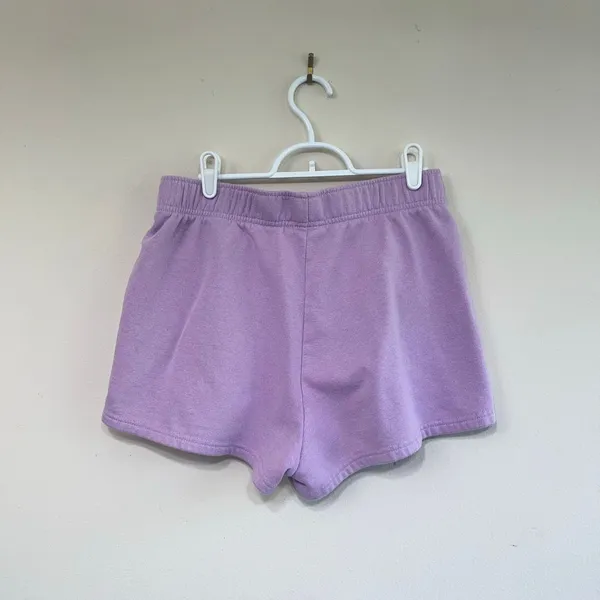 The North Face Purple Fleece Shorts Medium Women Lounge - Image 4
