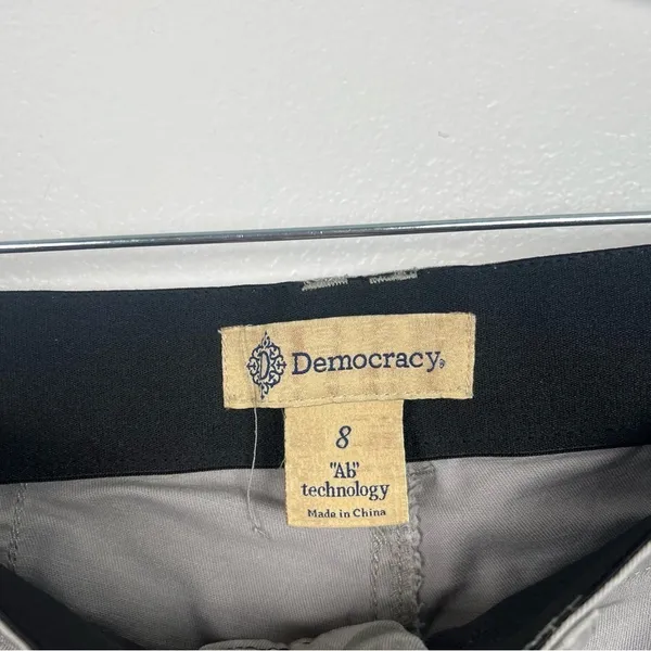 Democracy Camo Straight‎ Leg Pants Sz 8 - Image 2