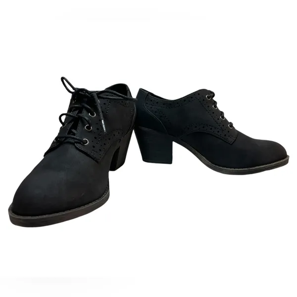 ROCKET DOG Selina Lane Black Faux Leather Lace Up Booties Shoes - Size 6 - Image 6