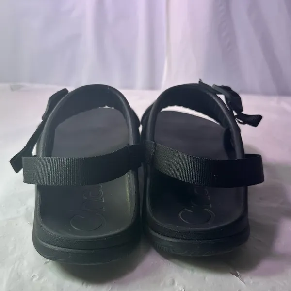 Chaco Black Dual-Strap Slide with Buckle - Image 8