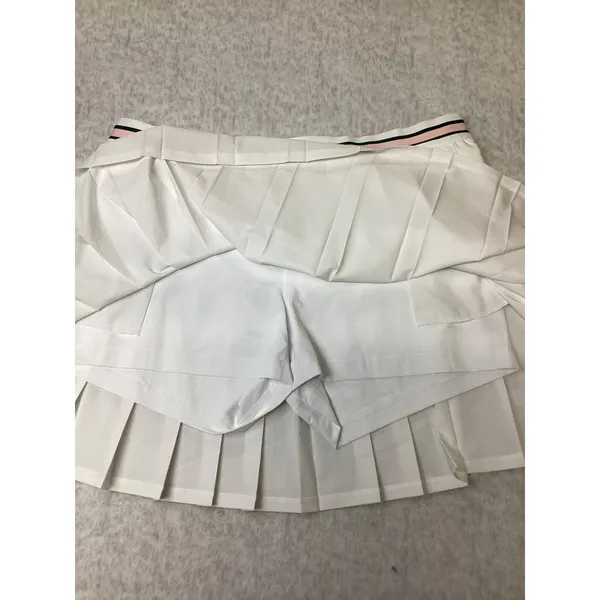 Walter Hagen Clubhouse‎ Pleated 16" Skort XXL White Striped Waistband WGH17469 - Image 2