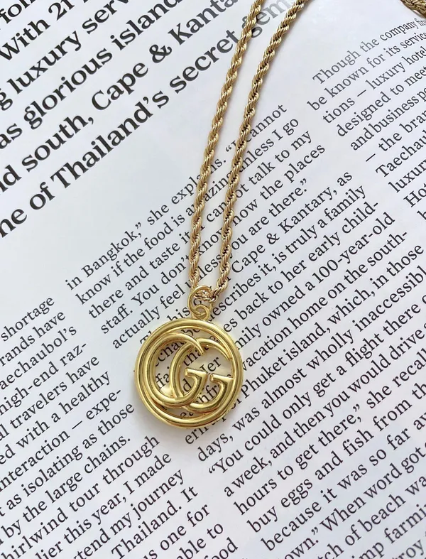 Designer Gold Plated Necklace - Image 3