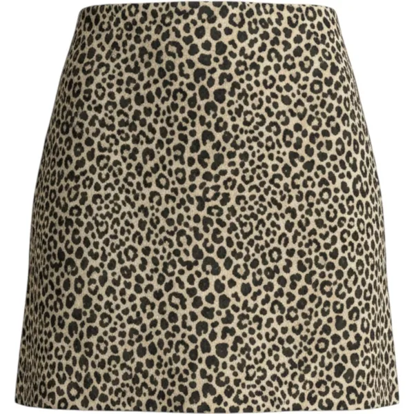 NEW Vintage Gantos Mini Skirt M Leopard Print Deadstock Made in USA 90s Mobb - Image 2