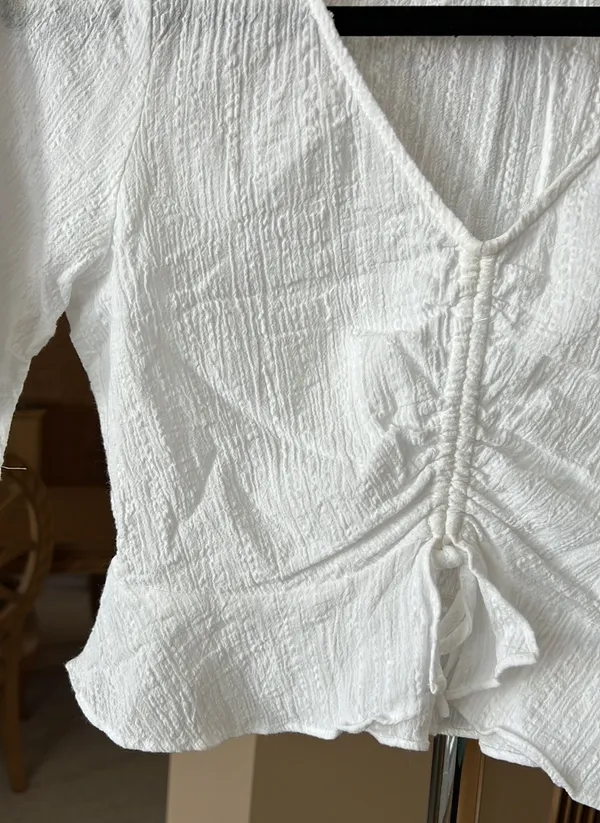Just In White Top Size M - Image 5