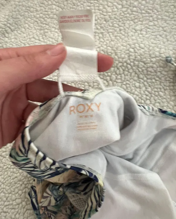 Roxy One Piece Halter Low Back Swimsuit - Image 6