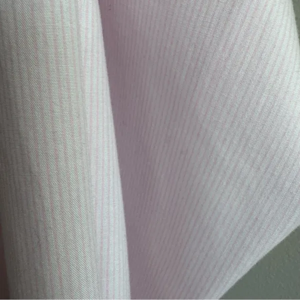 LAS OLAS Button Down Shirt Women’s Size L Pinstripe Embroidered - Image 10