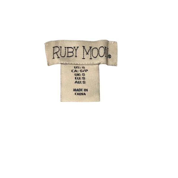 Ruby Moon Cable Knit V-Neck Sleeveless Sweater Vest, Tan, Size S, NWT‎ - Image 4