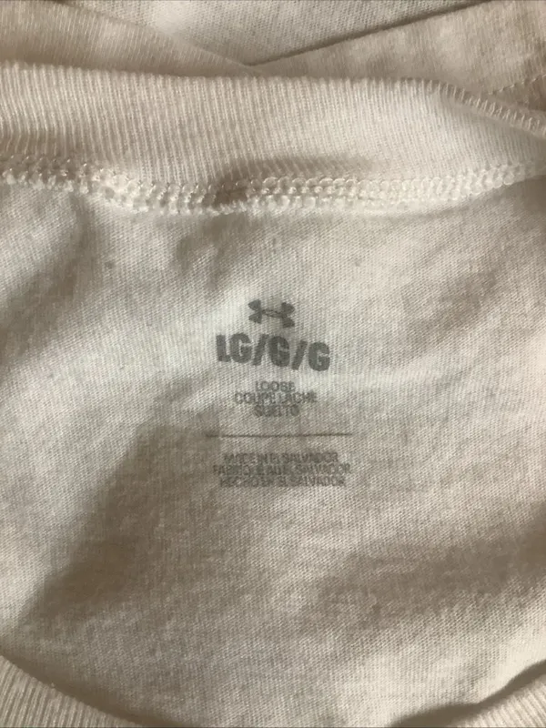 Under Armour Women’s Size Large White Sleeveless Top, Preloved - Image 4