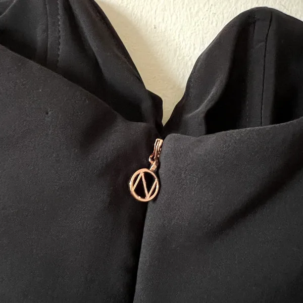 Nookie Black Diamond Strapless Wide Leg Jumpsuit size XS Black J1 - Image 6