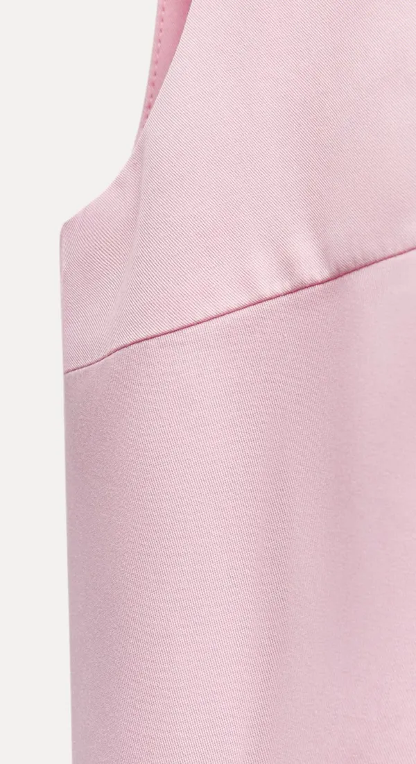 Elegant Pink Sleeveless Dress - Image 7