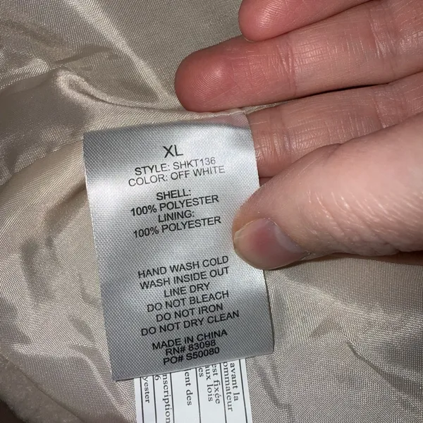 Ci sono medium weight‎ button up jacket size XL fall winter cold weather - Image 4