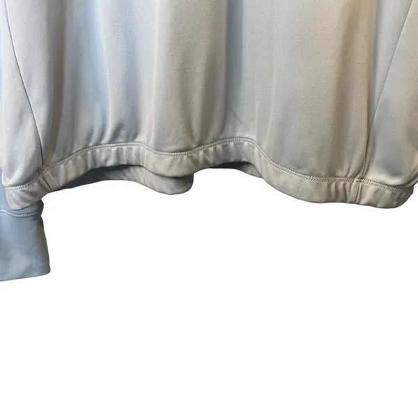 UNDER ARMOUR HeatGear Light Blue Long Sleeve Hooded Sweatshirt Hoodie - Size XL - Image 5