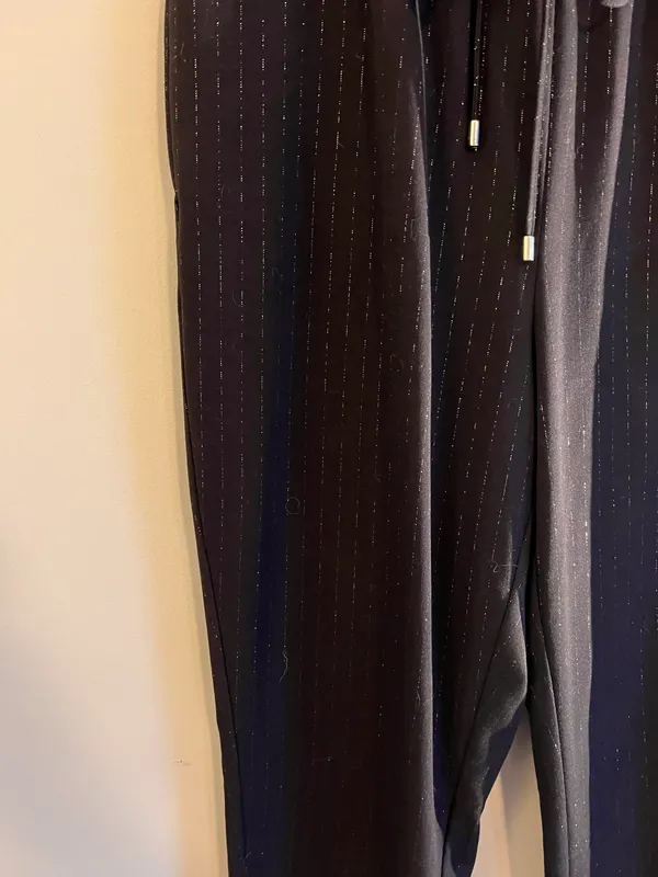 Pinstripe Dress Pants Trousers - Image 9