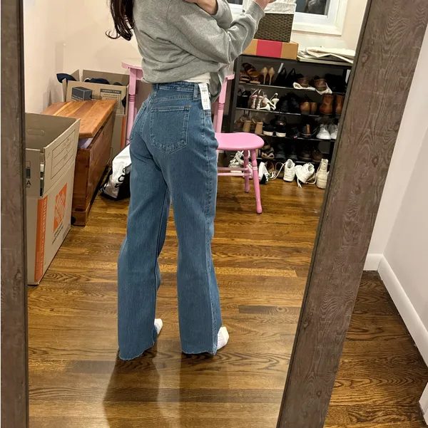 High-Rise Relaxed Abercrombie Jeans - Image 3