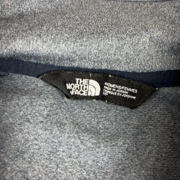 The North Face Shirt Womens Small Gray 1/4 Zip Ropes & Gray Pullover Top - Image 5