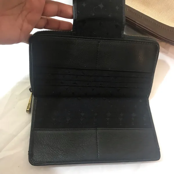 1. State Vintage Fossil purse with wallet - Image 5