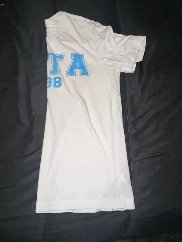 White Zeta Tau Alpha T-Shirt - Image 4