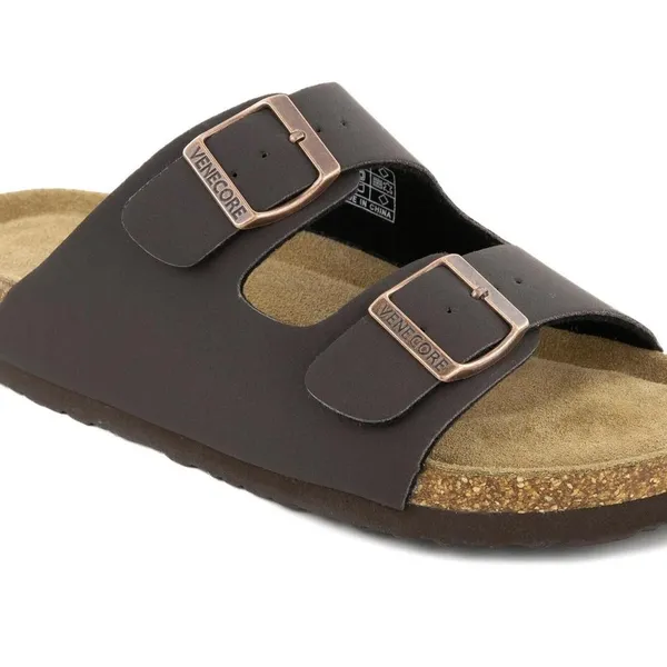 Unbranded Women's Brown and Grey Sandals - Image 6