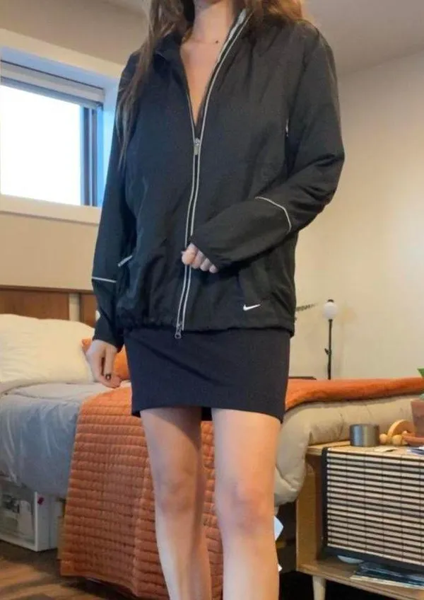 black windbreaker cycling jacket 🖤 - Image 2