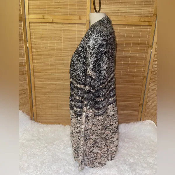 Maurices wool blend open knit cardigan sweater women’s size large - Image 3