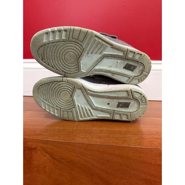 Nike Dunk Sky Hi Wedge Sneakers Womens Grey Safari Print‎ 599410-006 Size 9 - Image 6