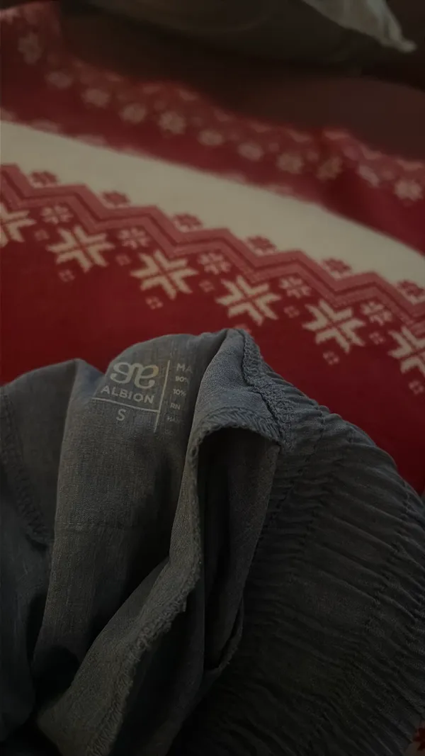 Albion Fit wibe pants in Jean blue - Image 3