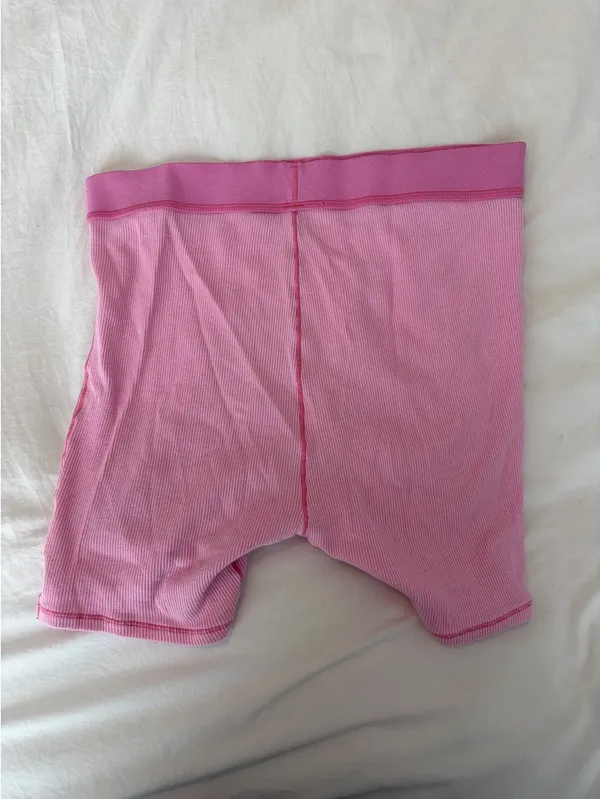 SKIMS Cotton Rib Tank and Boxer Shorts Set - Image 9